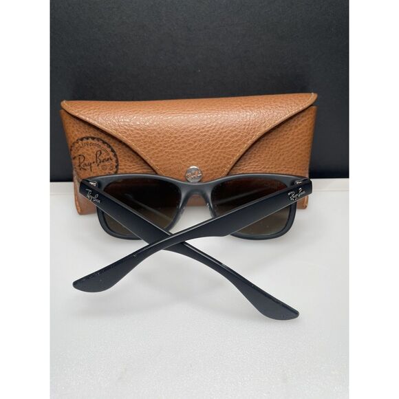 Ray-Ban RJ 9052S 100S/55 Black Mirrored Authentic Kids Sunglasses Ray Ban 47-15 - Picture 3 of 8